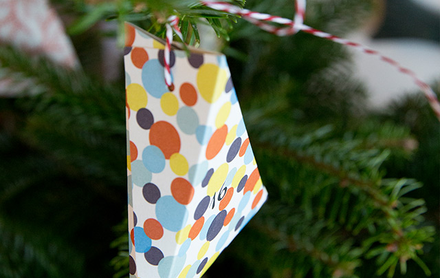 Die einzelnen T&uuml;tchen des Adventskalenders